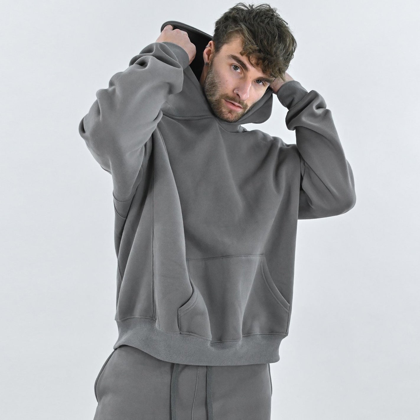 Oversized Pullover Hoodie for Men